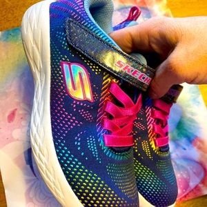 NWOT: Skechers sneakers multicolor size 12 toddler brand new